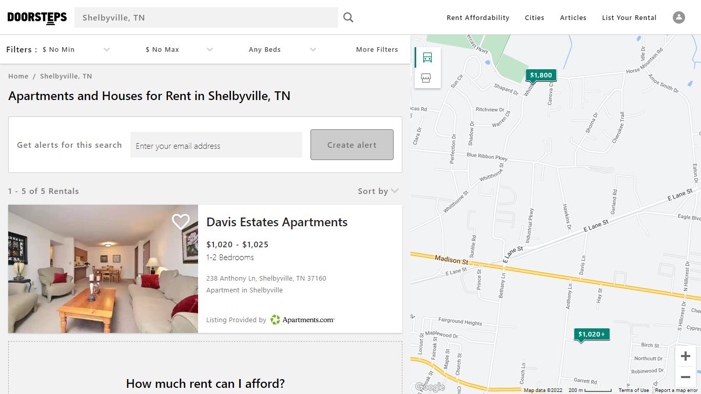 Shelbyville, TN Apartments & Houses for Rent - 7 Listings | Doorsteps.com